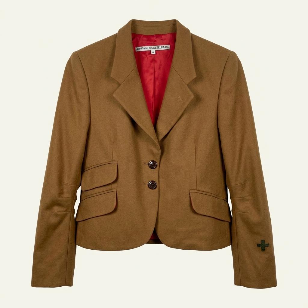 JC de CASTELBAJAC curved jacket 1