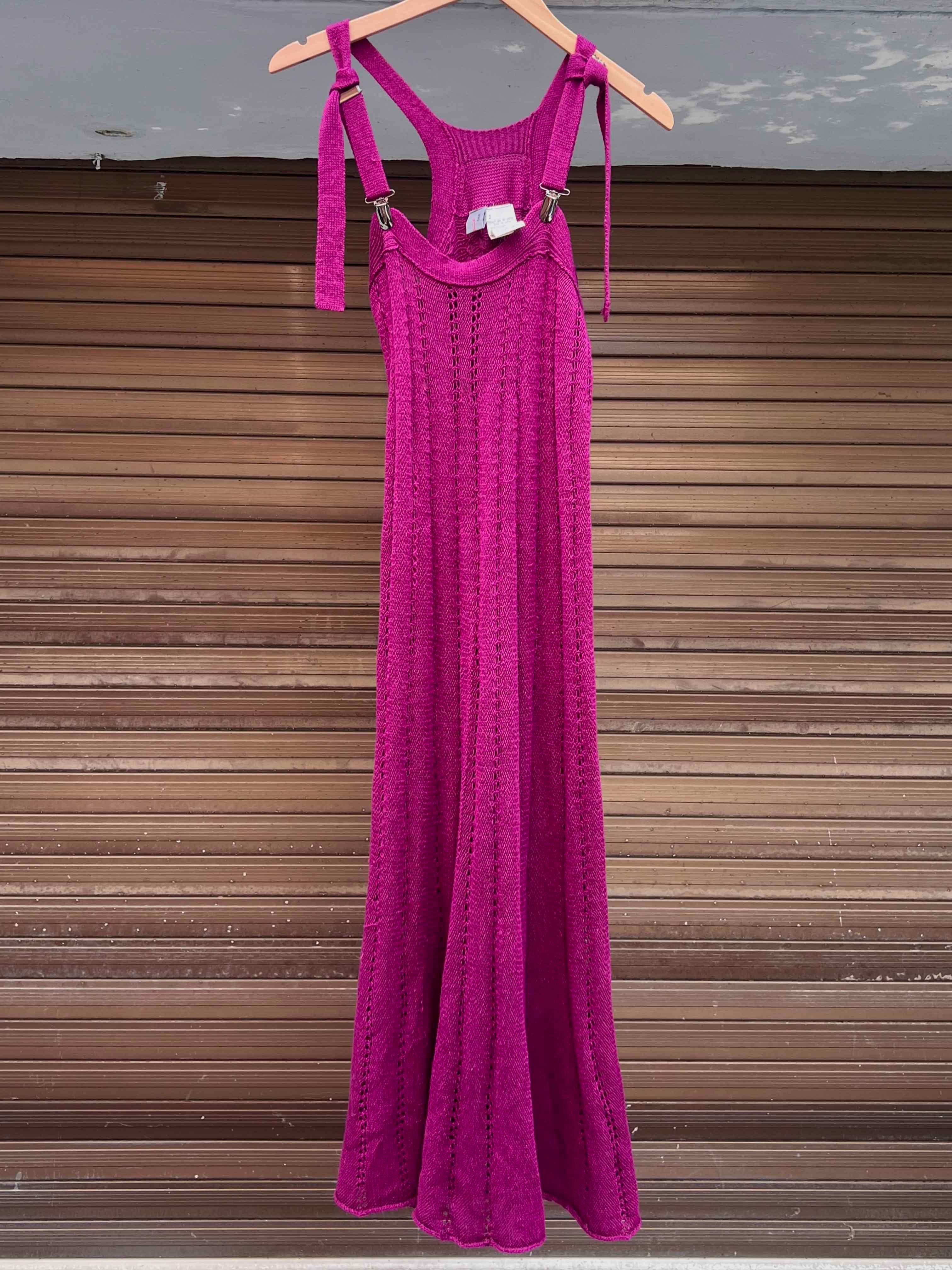 00s Yohji Yamamoto NOIR mohair blend dress 2