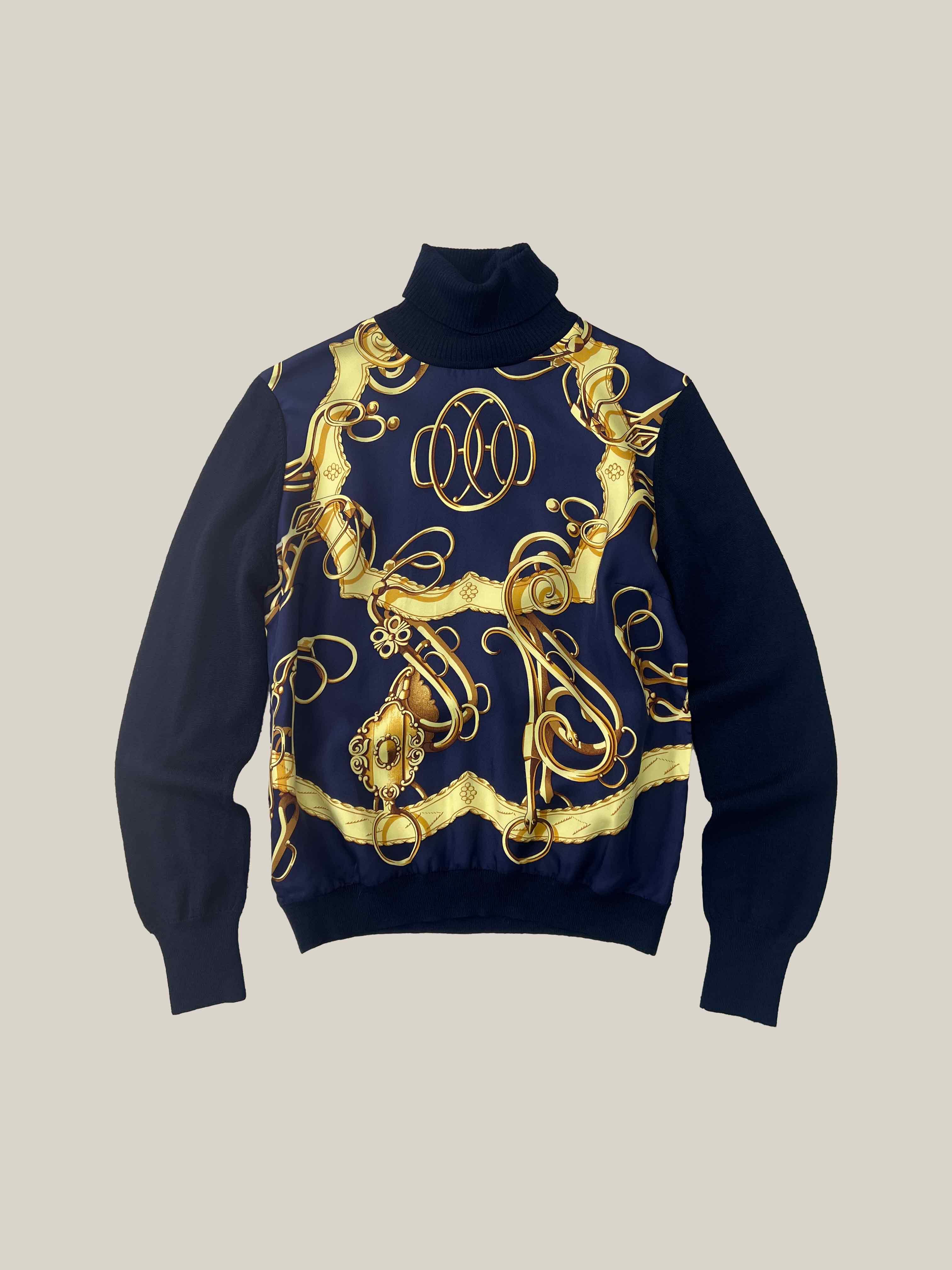 90s HERMES archive scarf knit 2