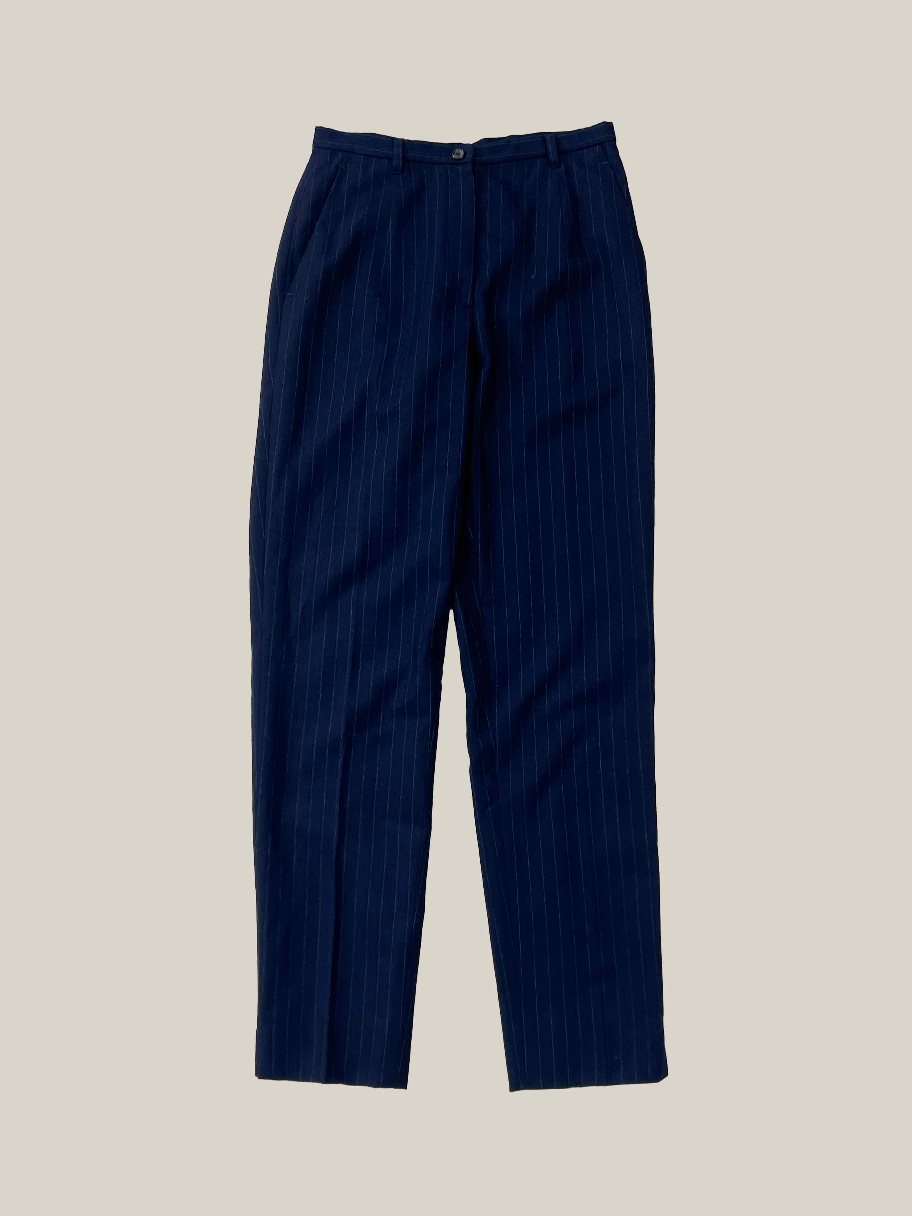 JIL SANDER stripe trouser (cashmere blend) 2