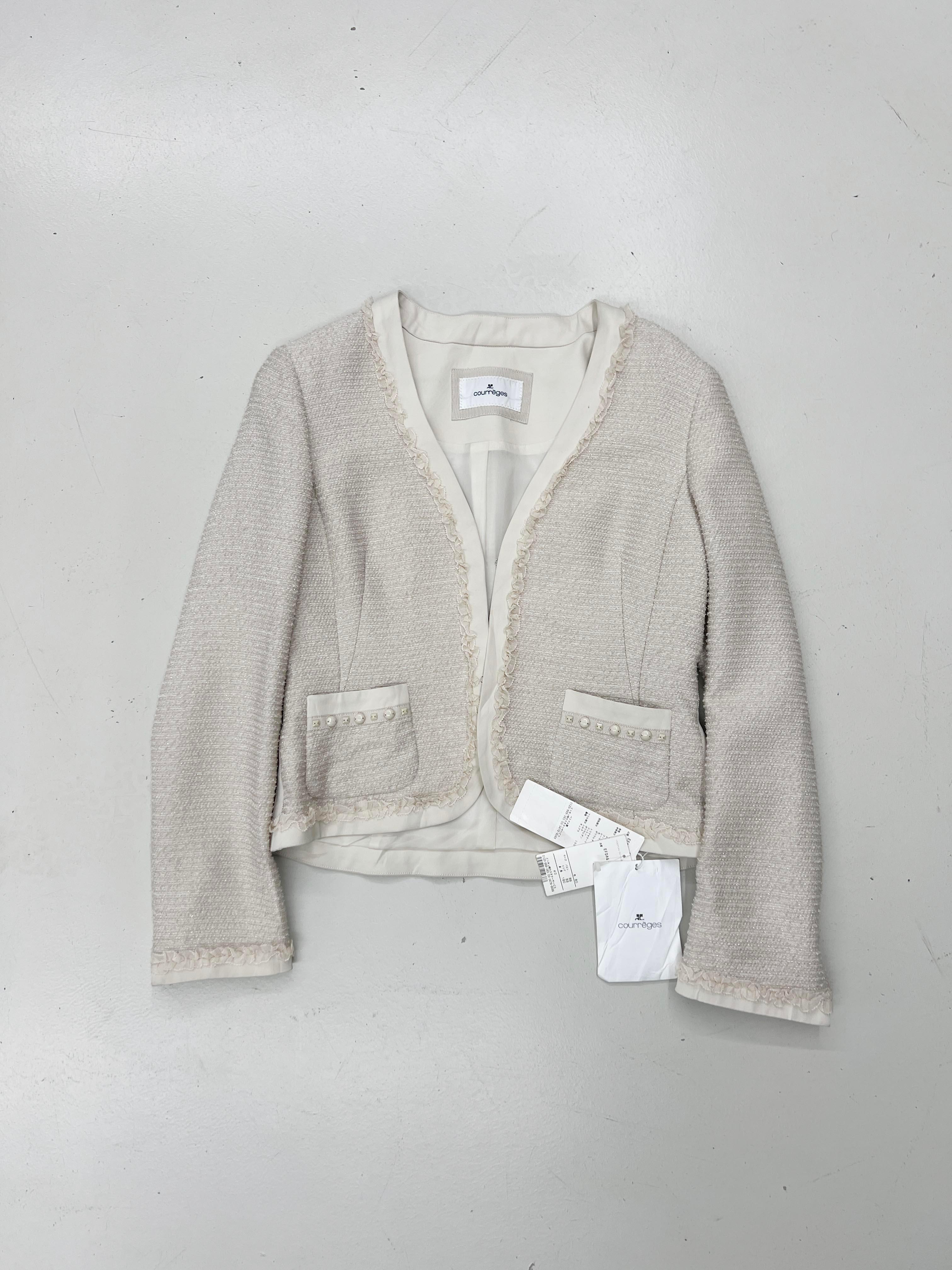 Courreges tweed jacket 2