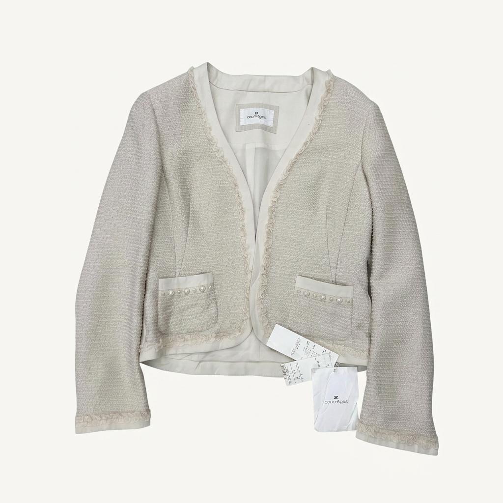 Courreges tweed jacket 1