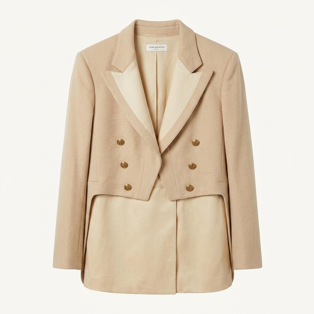 Dries van noten tuxedo coat 1