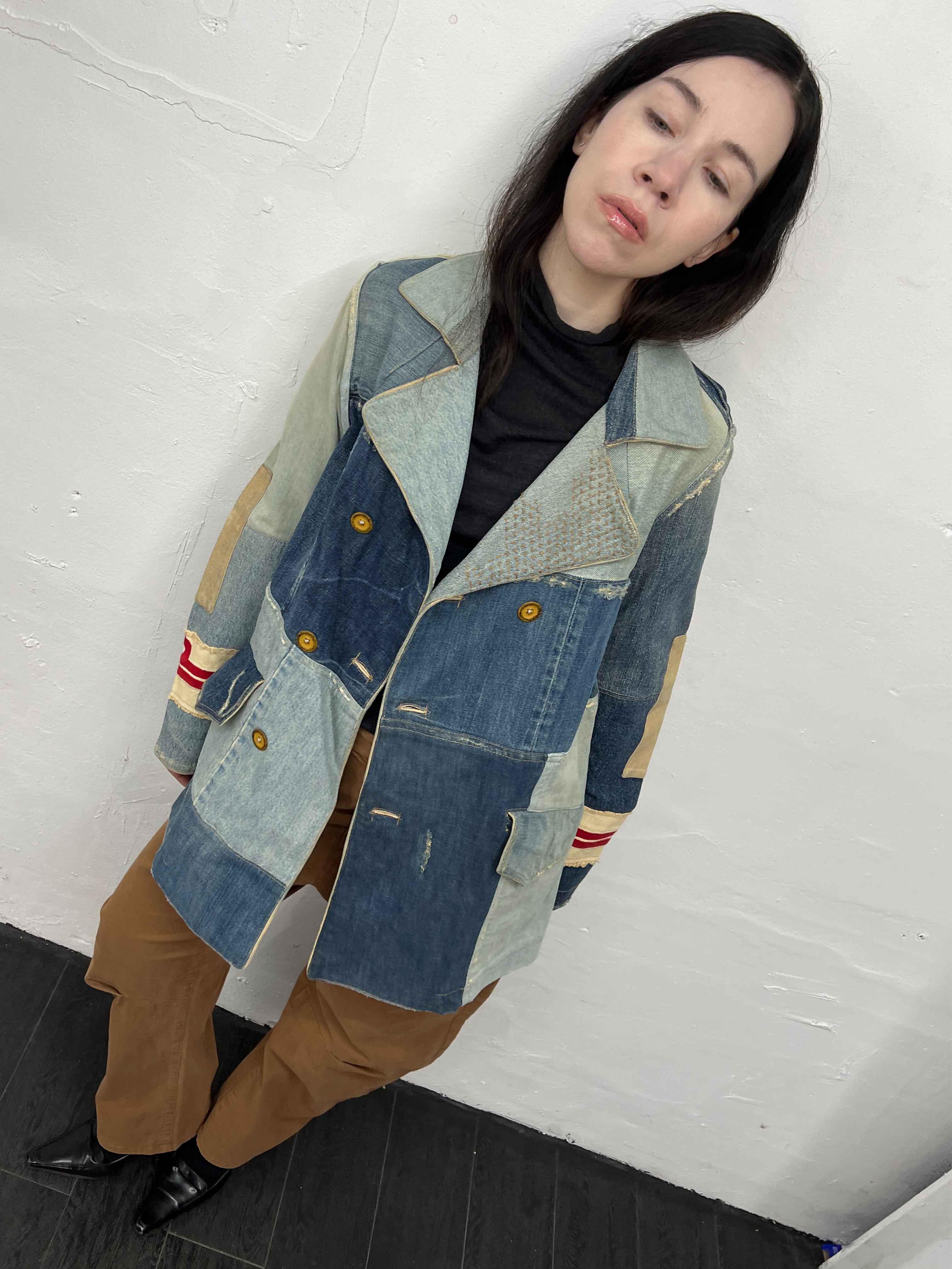 PROJECT FOCE patchwork jacket 2