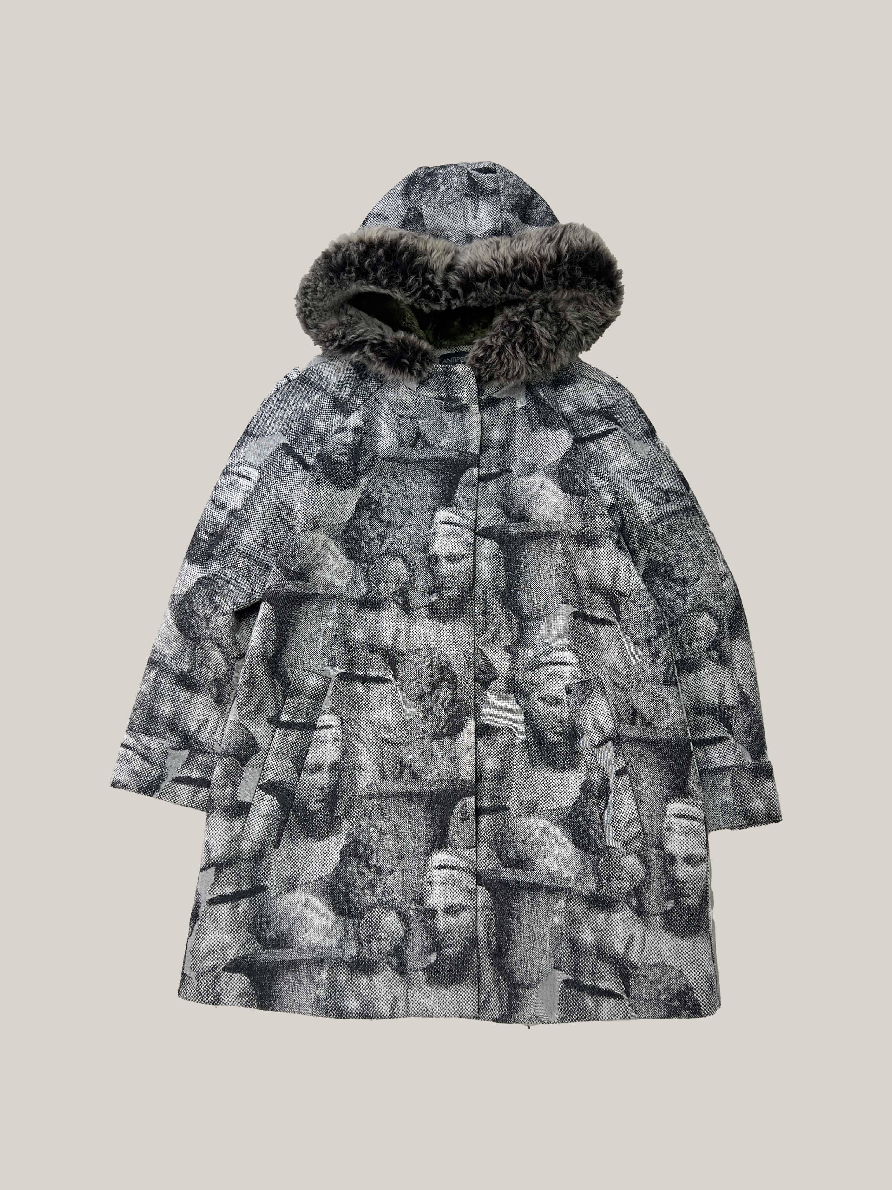 ANTIPODIUM LONDON print mods parka 2
