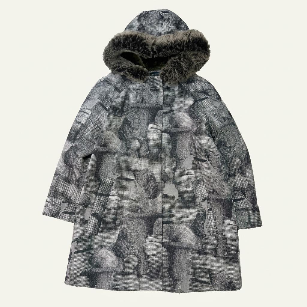 ANTIPODIUM LONDON print mods parka 1