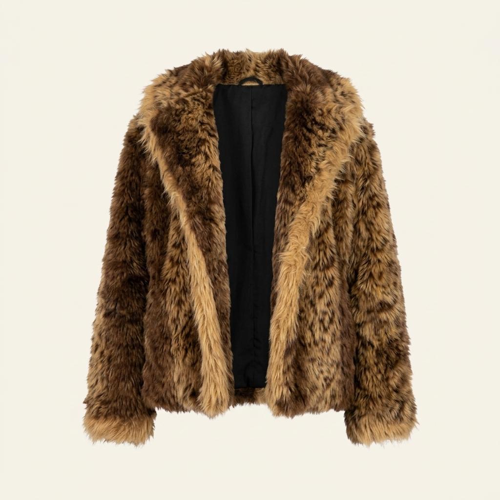 faux fur jacket 1