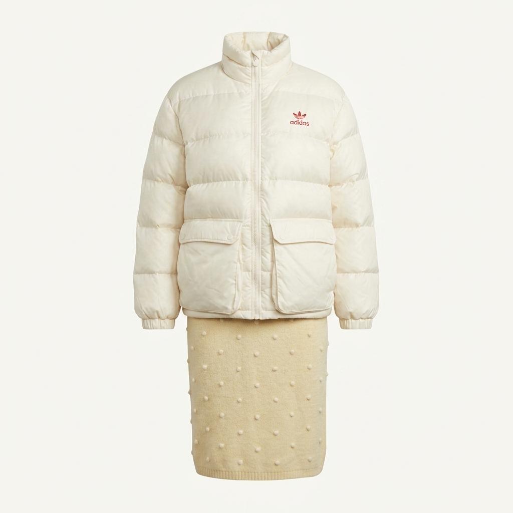 80s ADIDAS puffer jacket 1