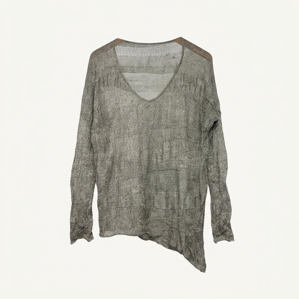 Helmut Lang metal mesh knit 1