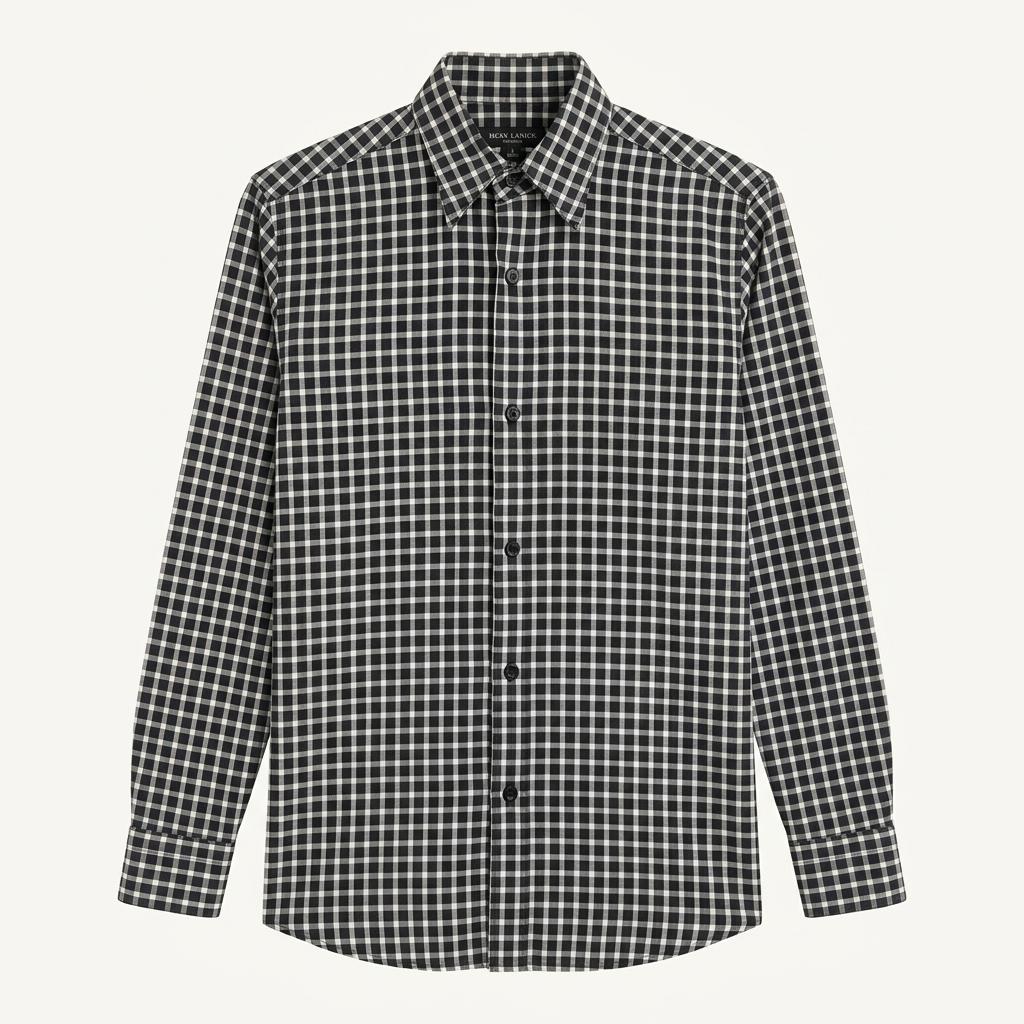 Agnes B homme check shirts 1