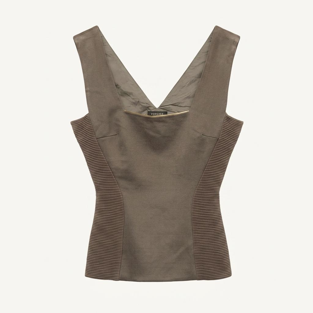 VERSACE 2008 spring sleeveless 1