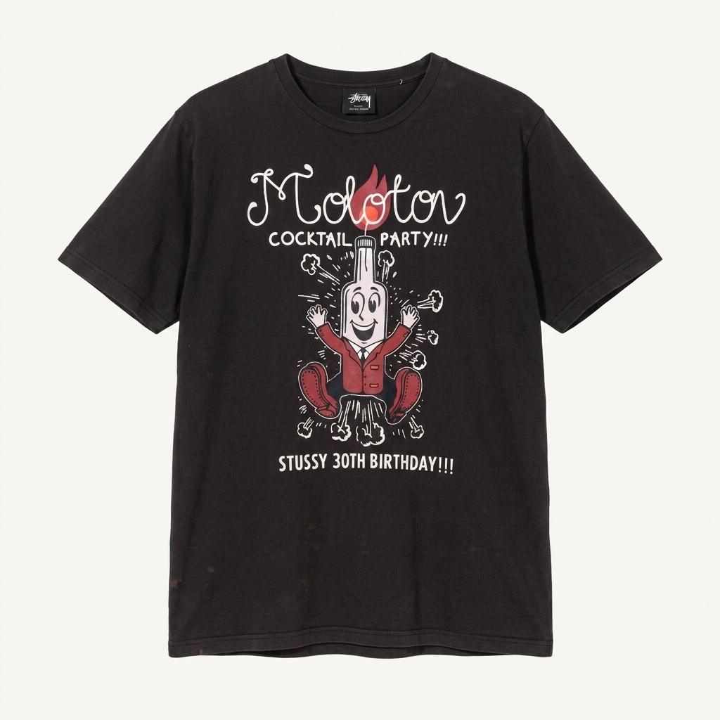 STUSSY 30th birthday t-shirts 1