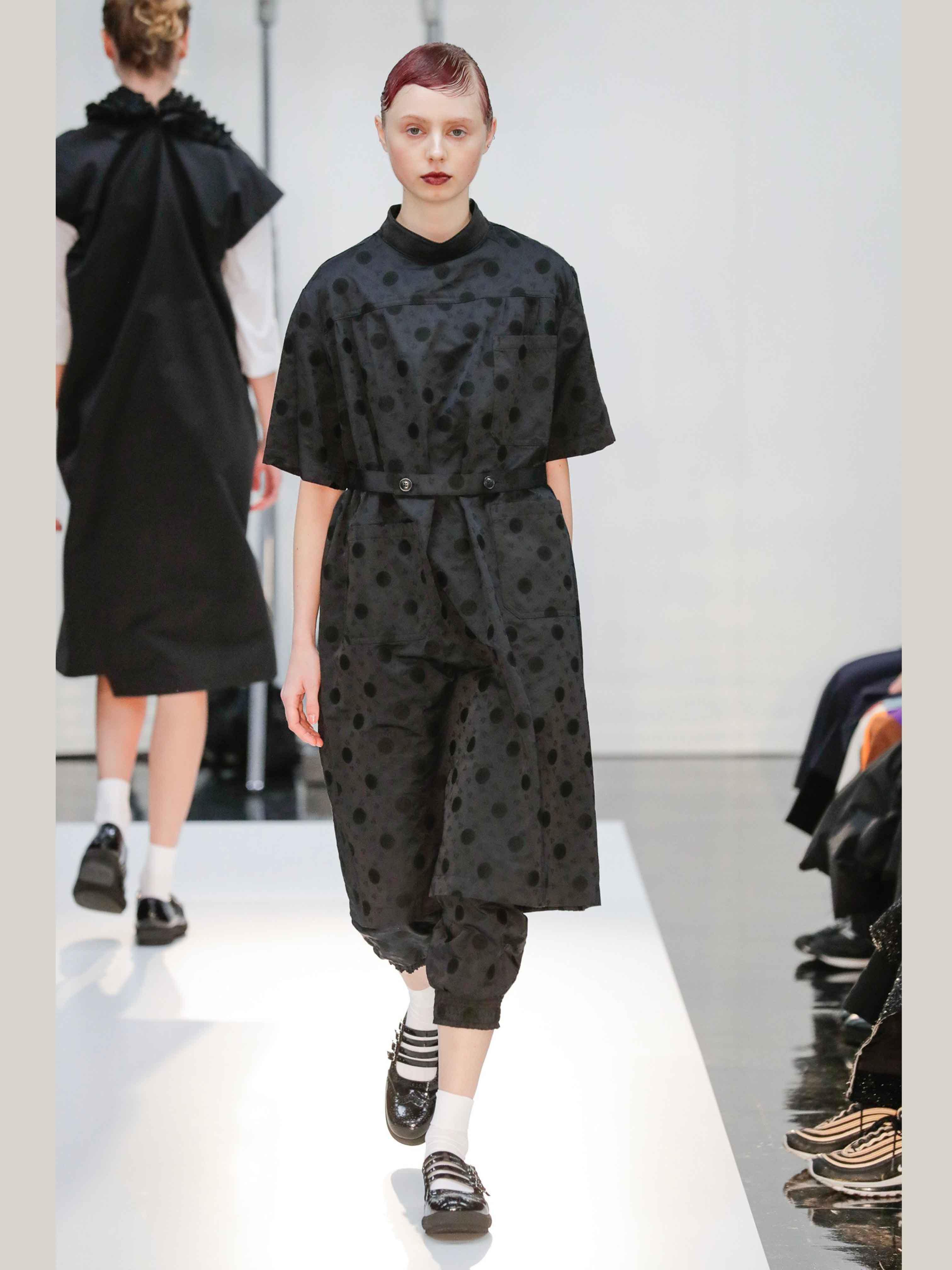 tricot comme des garcons dot pants 2