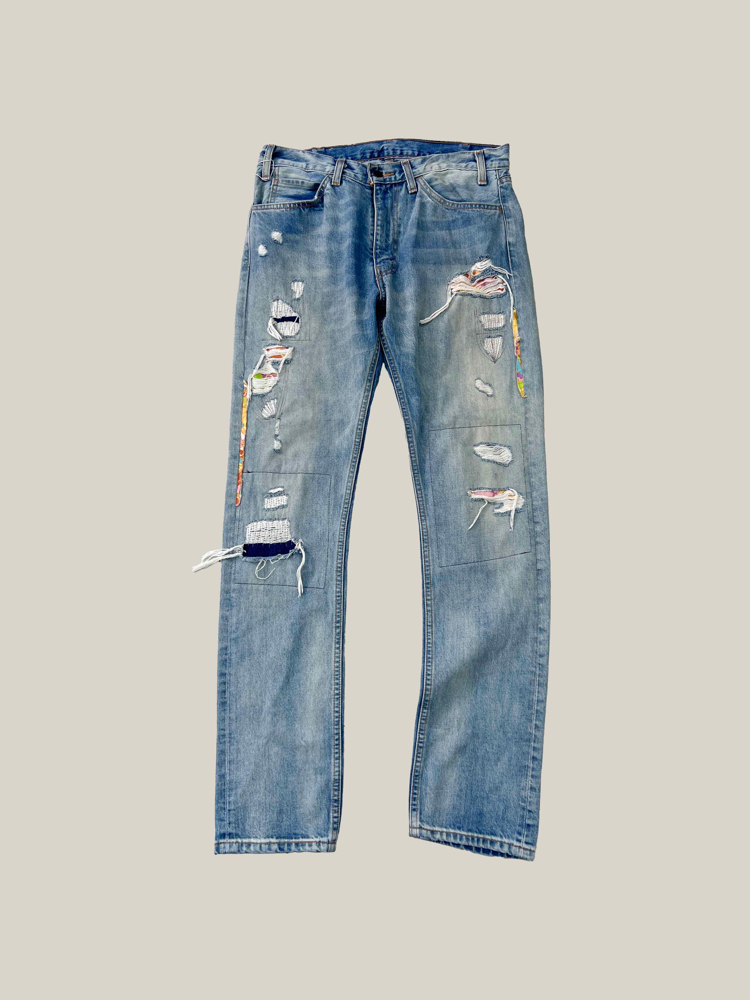 Levis 505 repair jean 2