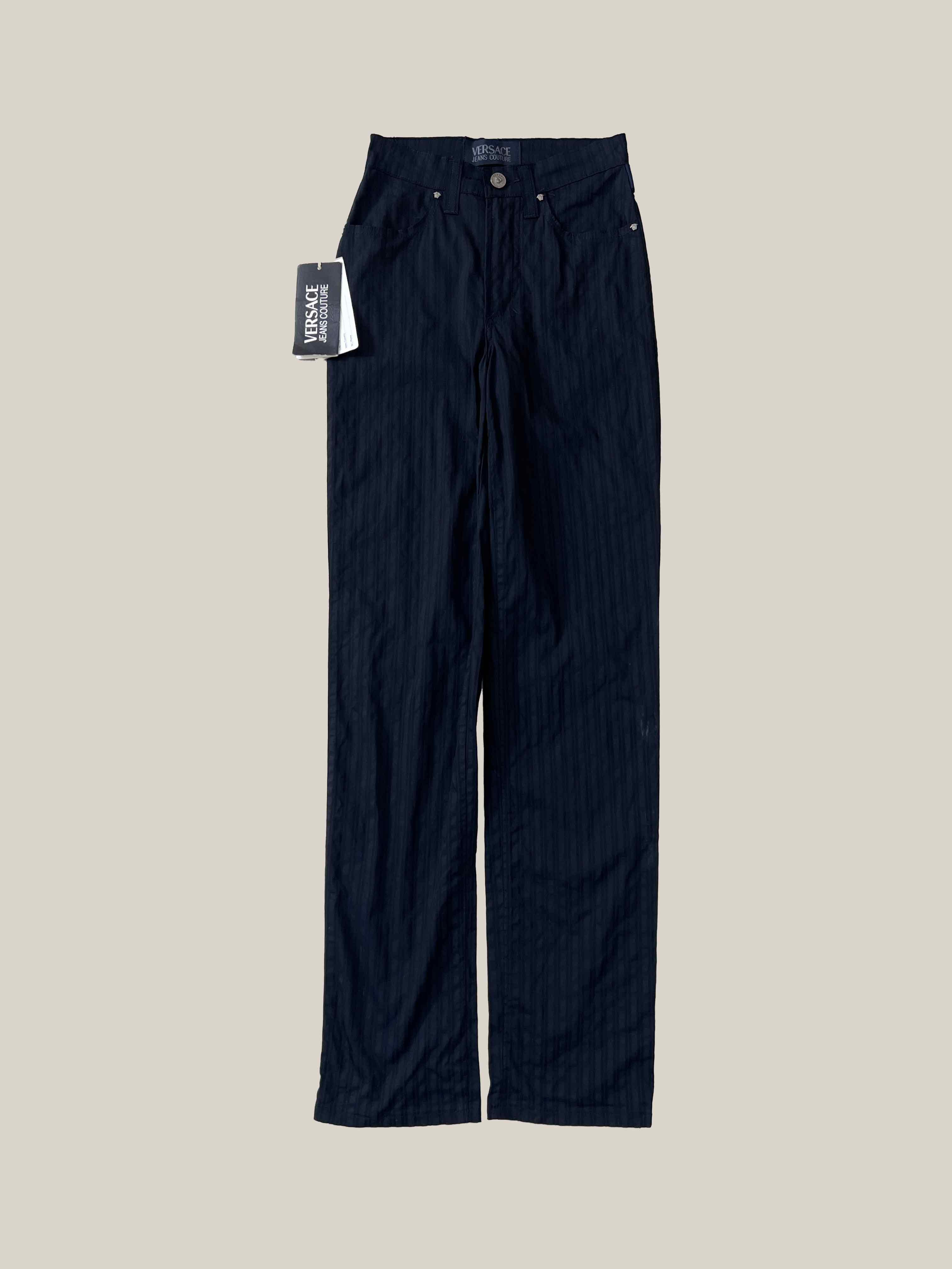 VERSACE stripe pants 2