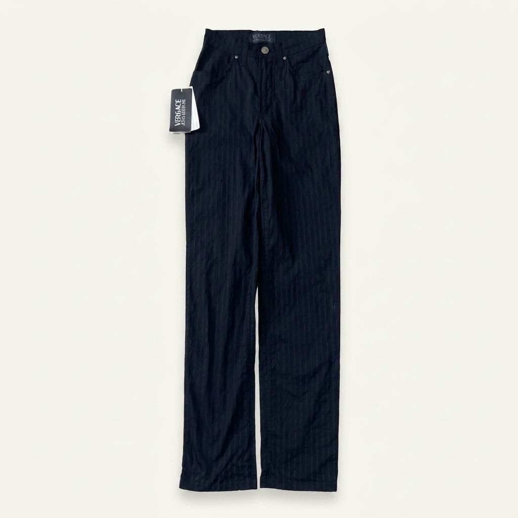 VERSACE stripe pants 1