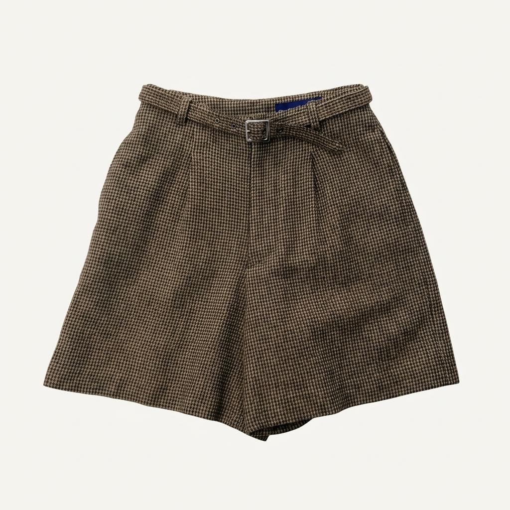 Ralph Lauren houndtooth wool shorts 1