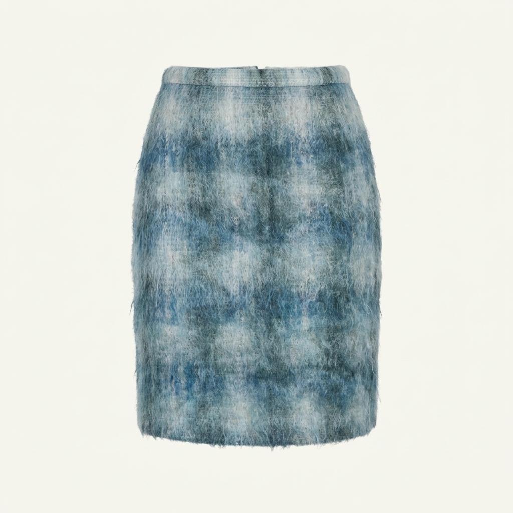 Mohair shaggy skirts 1