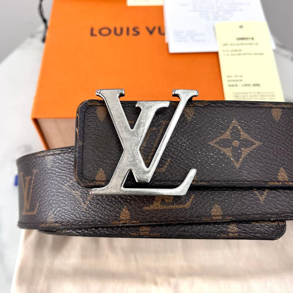루이비통 LV 이니셜 리버서블 모노그램 벨트 M9821 3