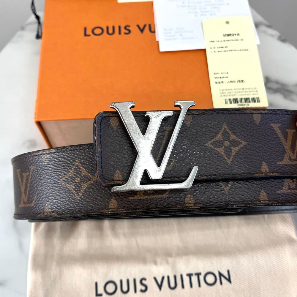루이비통 LV 이니셜 리버서블 모노그램 벨트 M9821 2