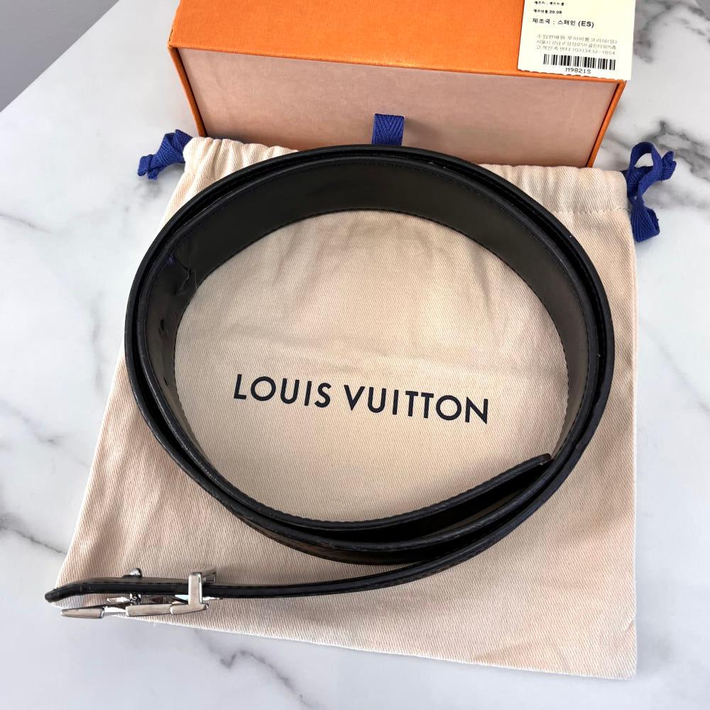 루이비통 LV 이니셜 리버서블 모노그램 벨트 M9821 8
