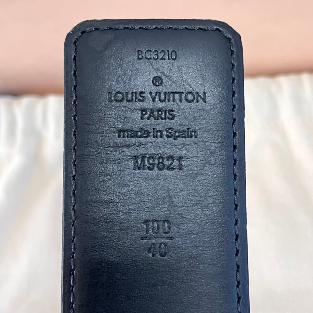 루이비통 LV 이니셜 리버서블 모노그램 벨트 M9821 11