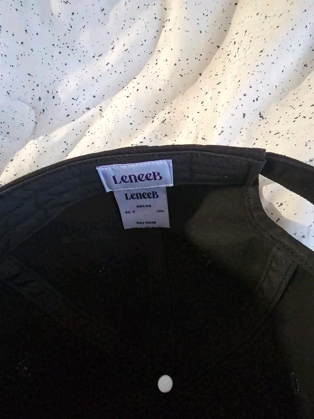 Leneeb 레니비 블랙 볼캡 4