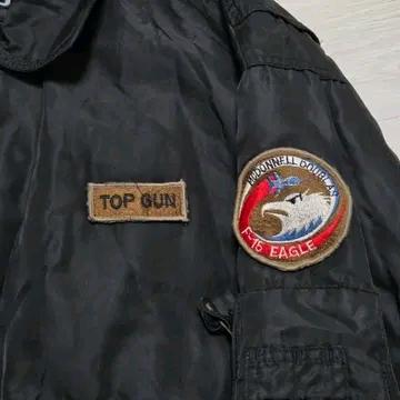 U.S.A 빈티지 탑건 CWU-45/P 스타일 f-15 항공 점퍼 3