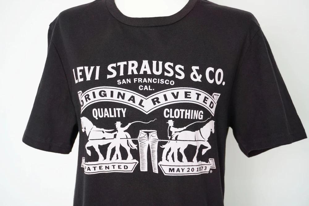 #LEVI STRAUSS & CO 리바이스 코튼 100% 프린팅 티셔츠 (4968) 3