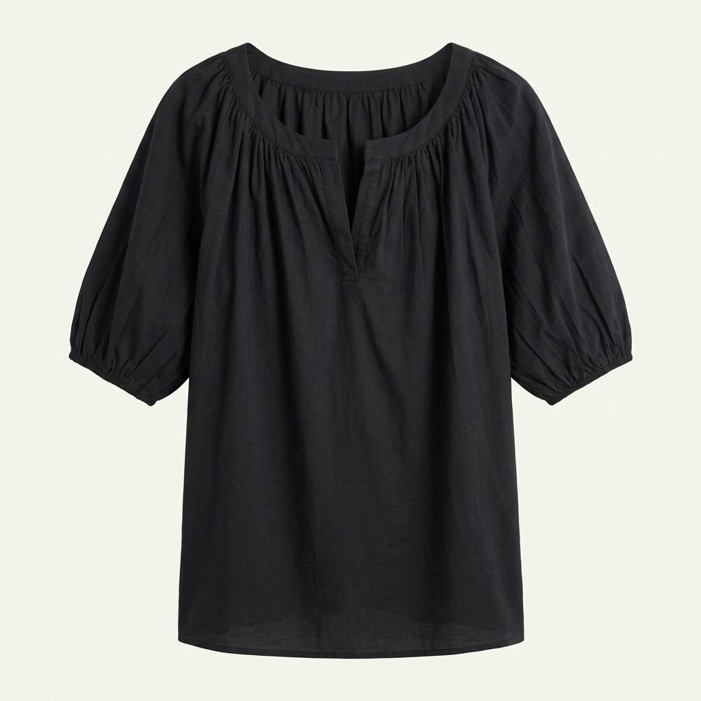 (70%세일) #DKNY 디케이엔와이 코튼 혼방 블라우스 (4960) 1