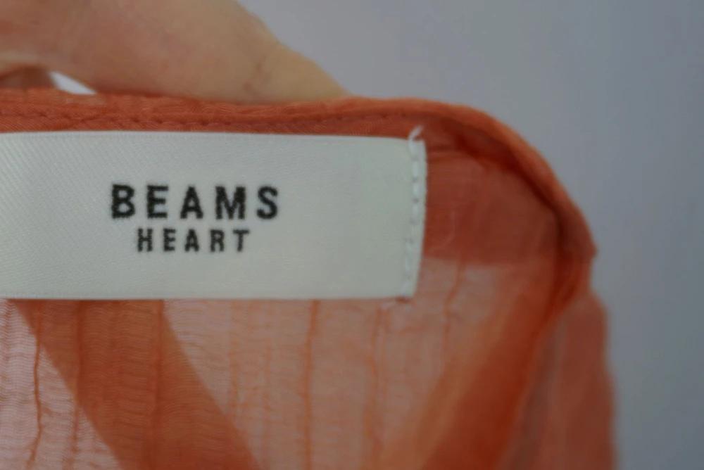 (70%세일) #BEAMS HEART 빔즈 셀룰로오스 혼방 블라우스 (4930) 10