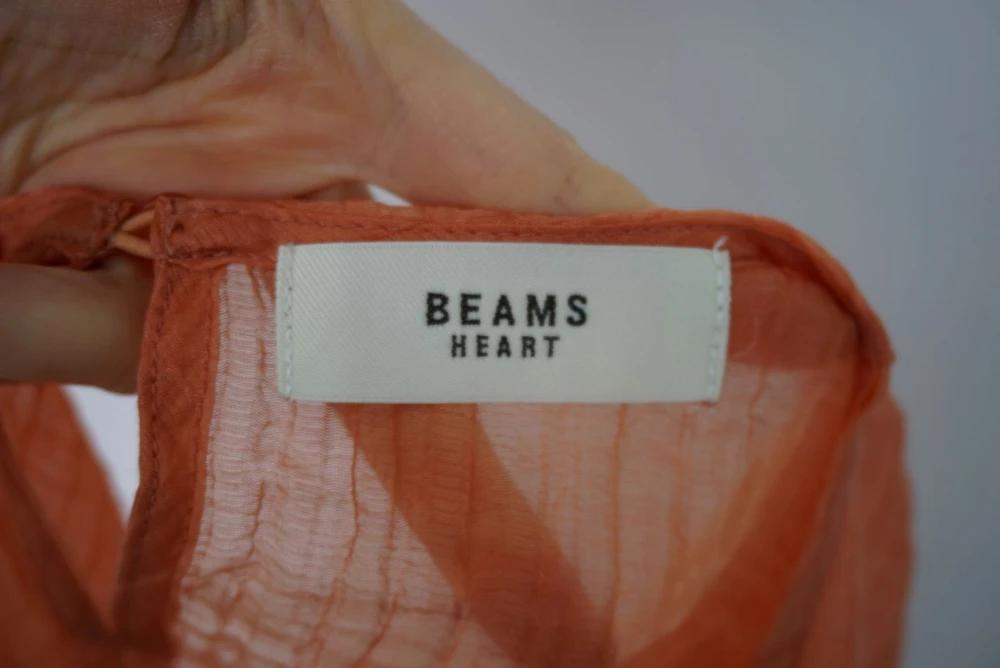 (70%세일) #BEAMS HEART 빔즈 셀룰로오스 혼방 블라우스 (4930) 9