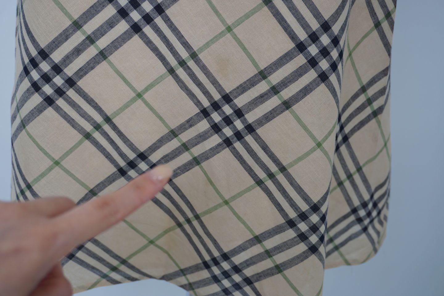 (70%세일) #BURBERRY LONDON 버버리 린넨 혼방 체크 스커트 (4920) 6