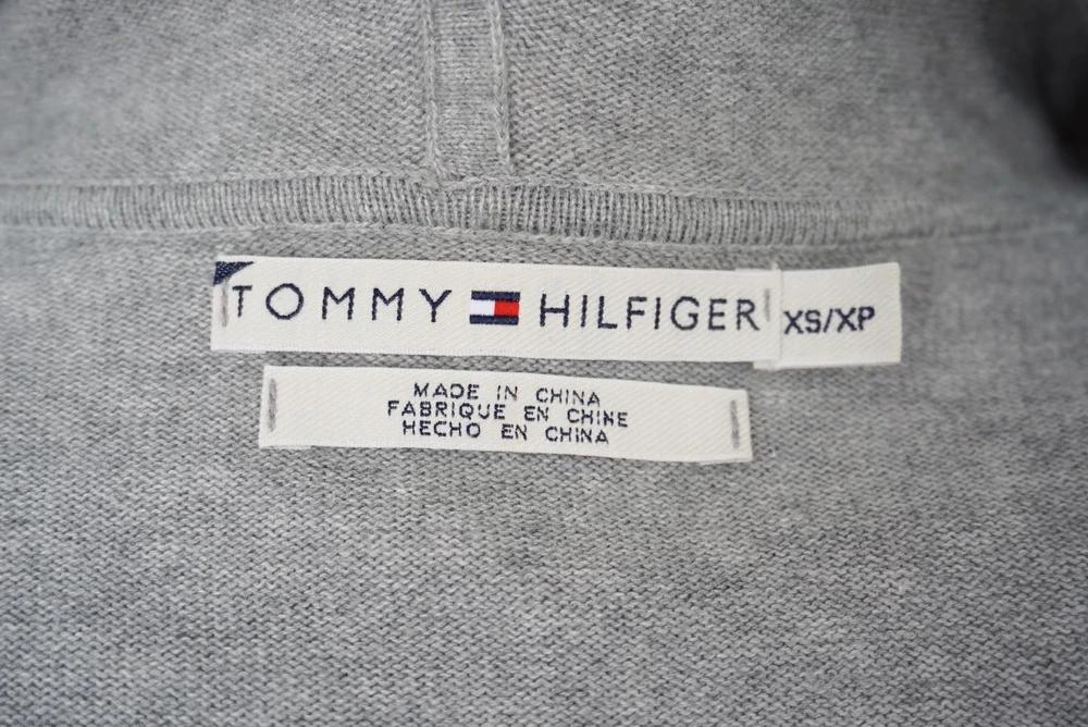 #TOMMY HILFIGER 타미힐피거 코튼 100% 아가일 후드 니트 (4911) 8