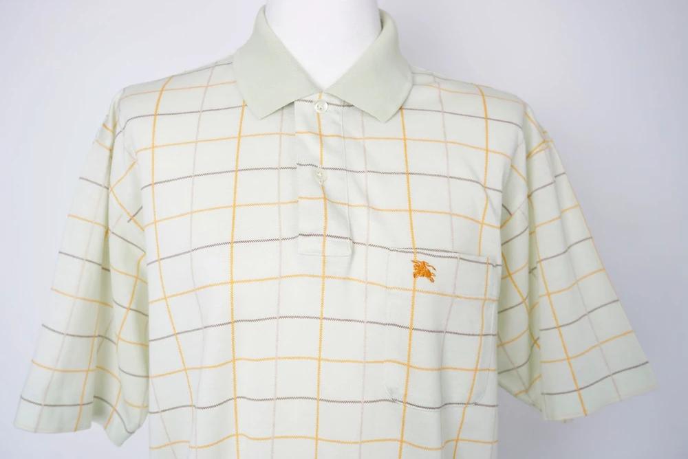 #BURBERRY LONDON 버버리 코튼 100% 스트라이프 카라티 (4871) 3