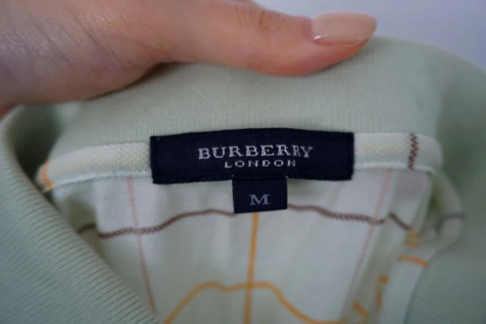 #BURBERRY LONDON 버버리 코튼 100% 스트라이프 카라티 (4871) 10