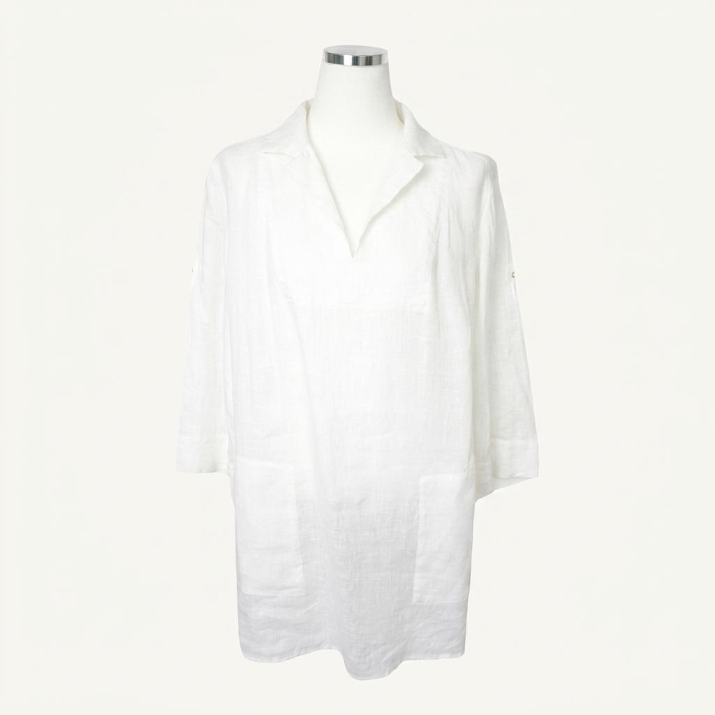 (70%세일) #MARINA RINALDI 린넨 100% 롱셔츠 (4849) 1