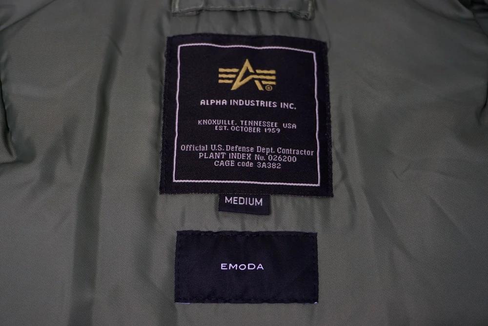 (70%세일) #ALPHA INDUSTRIES INC. x EMODA MA-1 (4481) 10