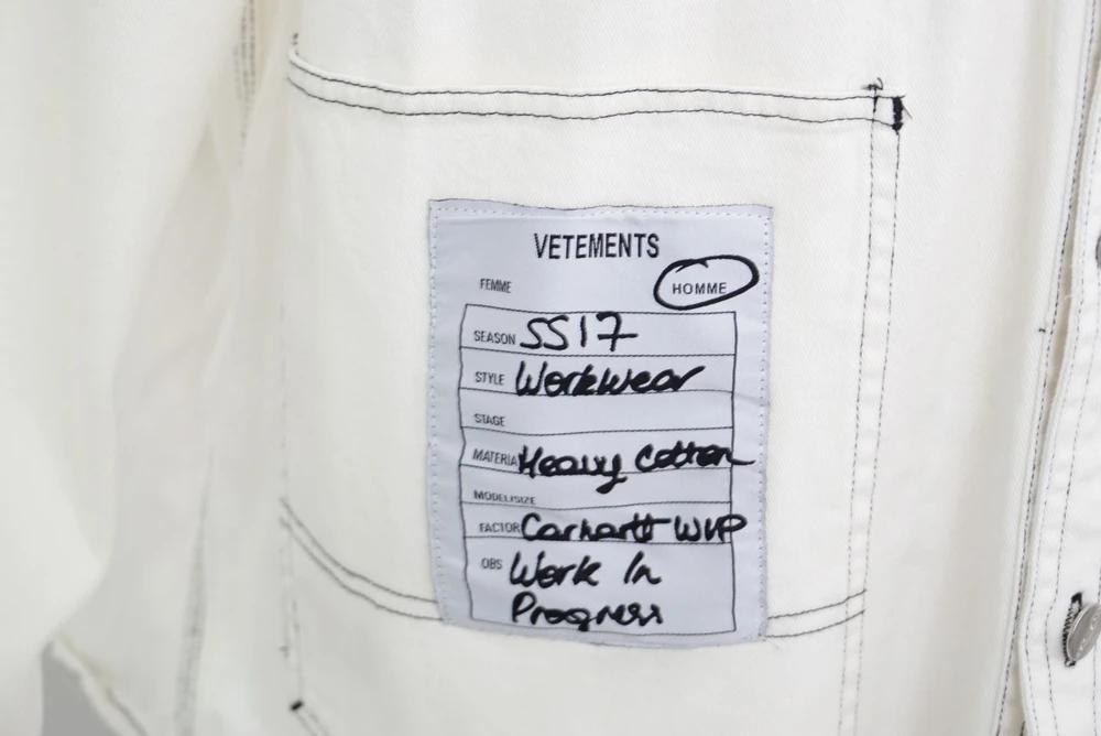 #CARHARTT X VETEMENTS SS17 칼하트 코튼 100% 혼방 (4448) 4