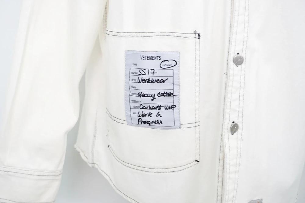 #CARHARTT X VETEMENTS SS17 칼하트 코튼 100% 혼방 (4448) 5