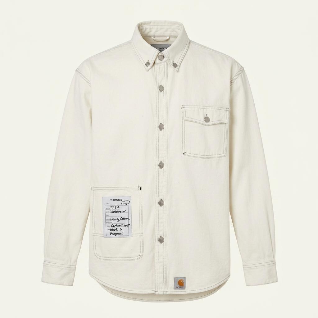 #CARHARTT X VETEMENTS SS17 칼하트 코튼 100% 혼방 (4448) 1
