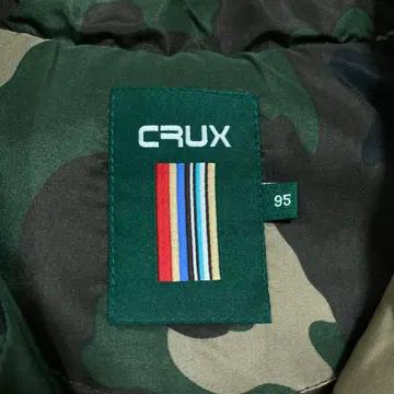 CRUX 카모플라쥬 y2k 빅로고 패딩 베스트 4