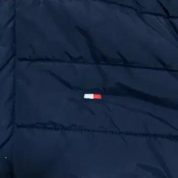 타미힐피거 스몰 로고 네이비 경량 패딩 트랙탑 3