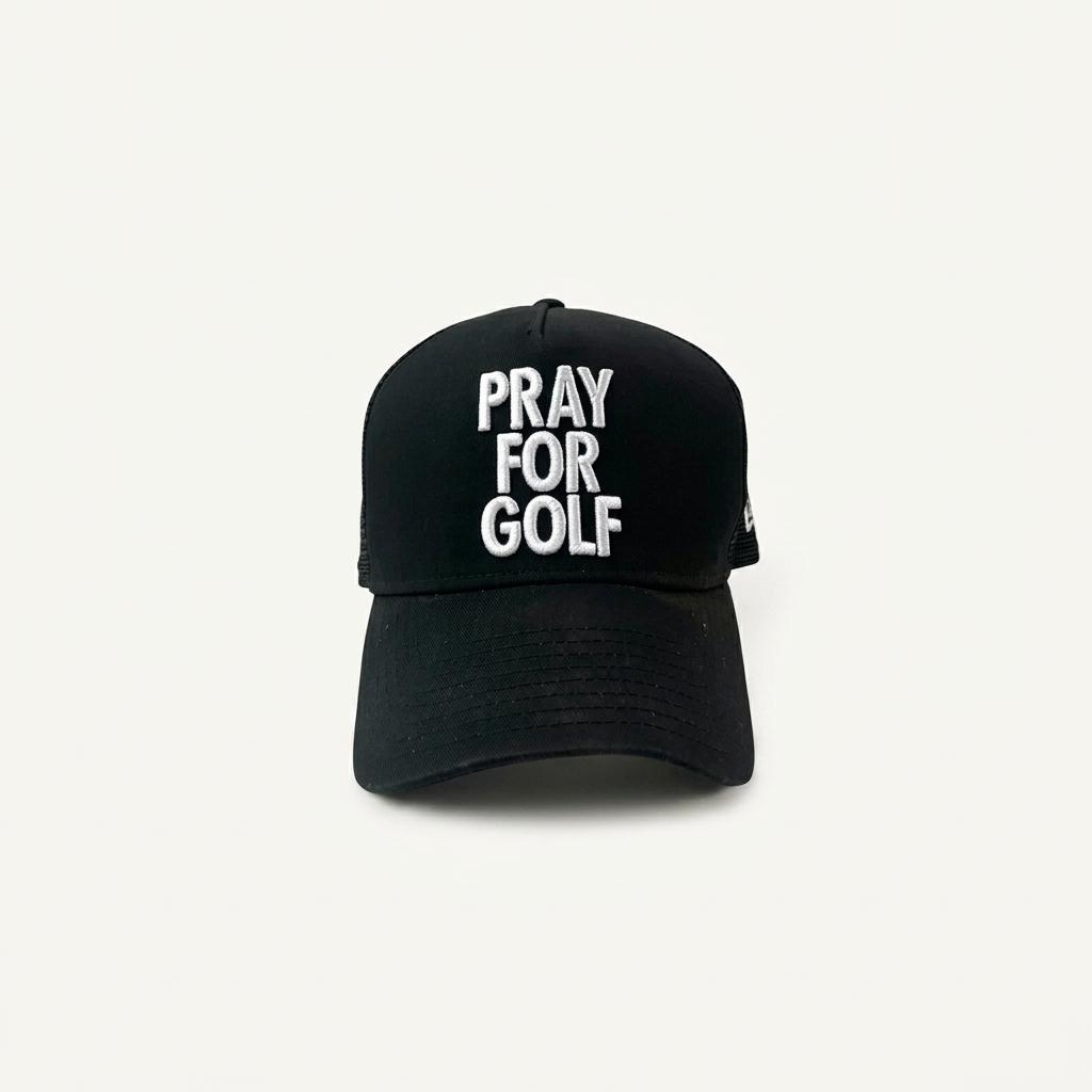 뉴에라 PRAY FOR GOLF 자수 메쉬 볼캡(1826) 1