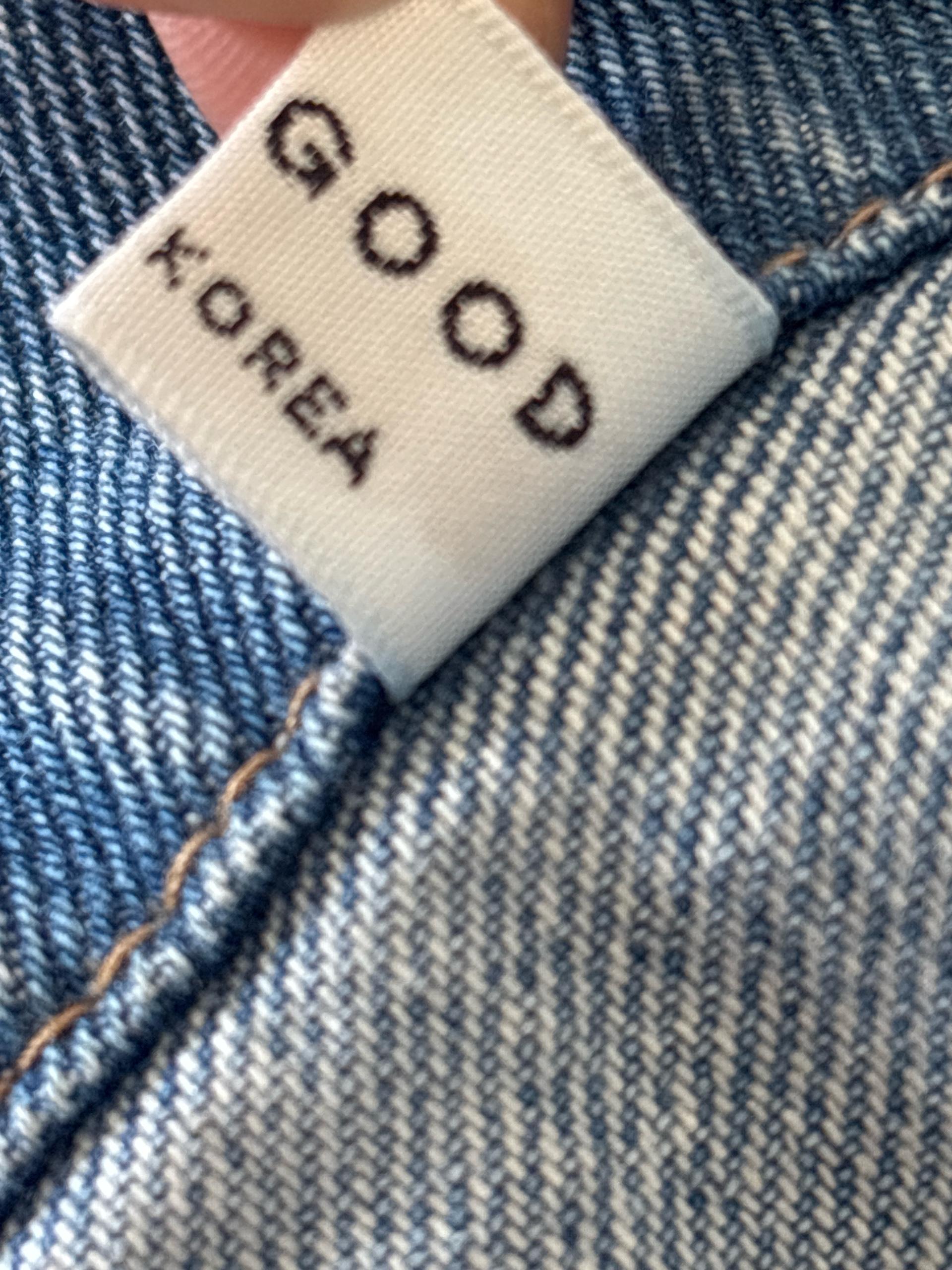 KOREA 빈티지 오버핏 데님 재킷 블루 6