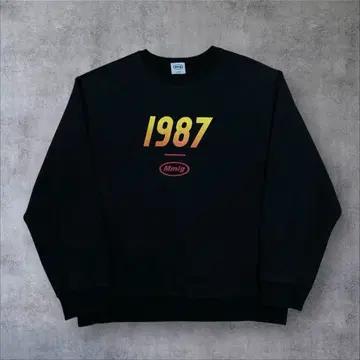 Mmlg 1987 빅로고 블랙 맨투맨 2