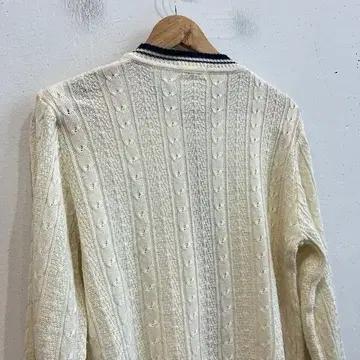 Made in JAPAN 린넨 블렌드 금장 가디건 우먼즈 6