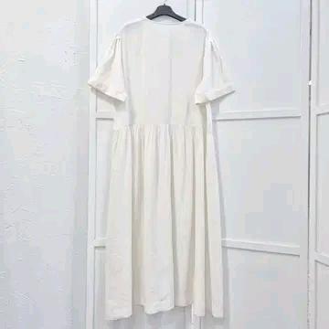 엣더베이글 반팔 롱 원피스 6
