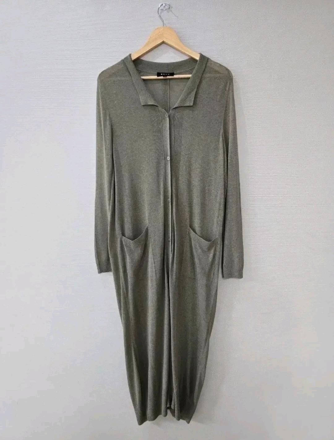 한섬 Dkny 카라 롱 가디건 2