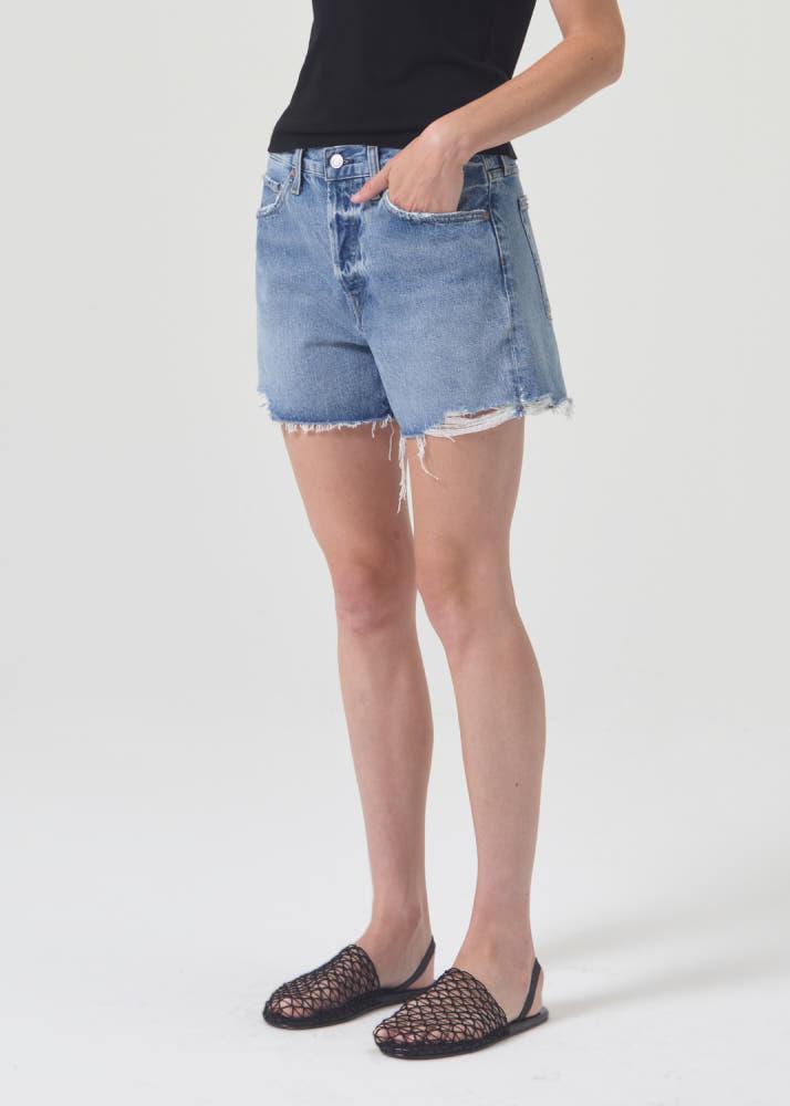 [에이골디] AGOLDE 파커 데님 롱쇼츠 로우키 LONG SHORT LOWKEY 4